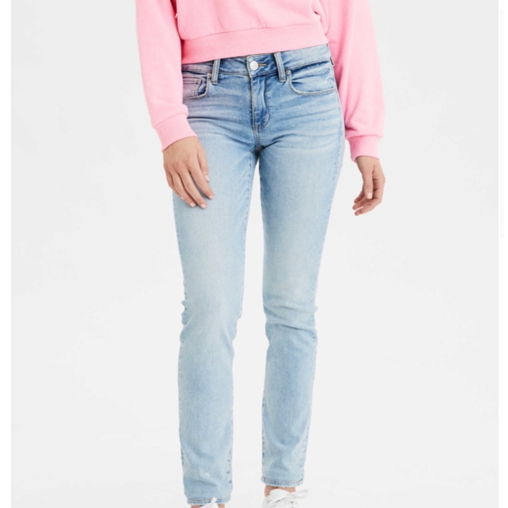 American Eagle Lightwash Skinny Jean